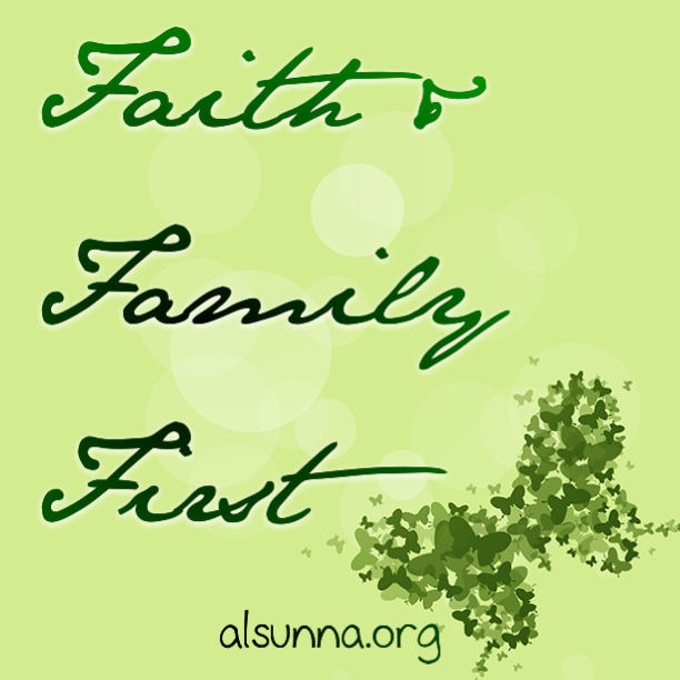 Faith, Family First!