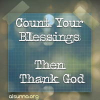 Did you Count your Blessings