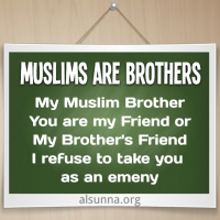 Muslims Are Brothers not Enemies!