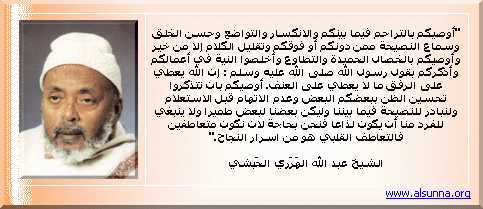 نصيحة الهرري
