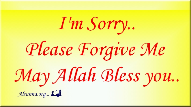 I'm Sorry
