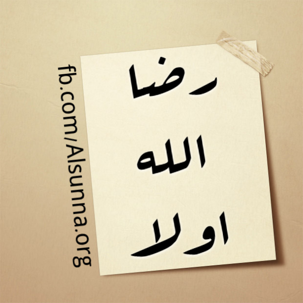 يا رضا الله