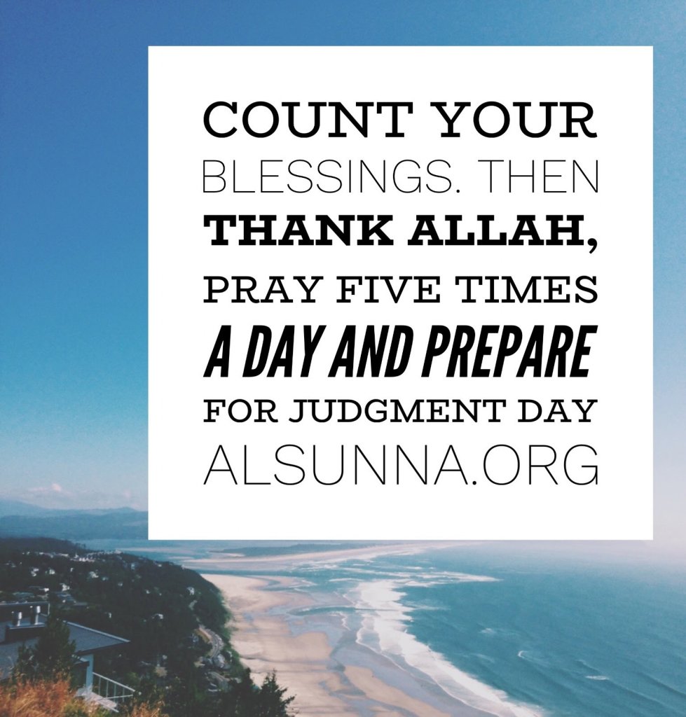 Thank Allah & Pray