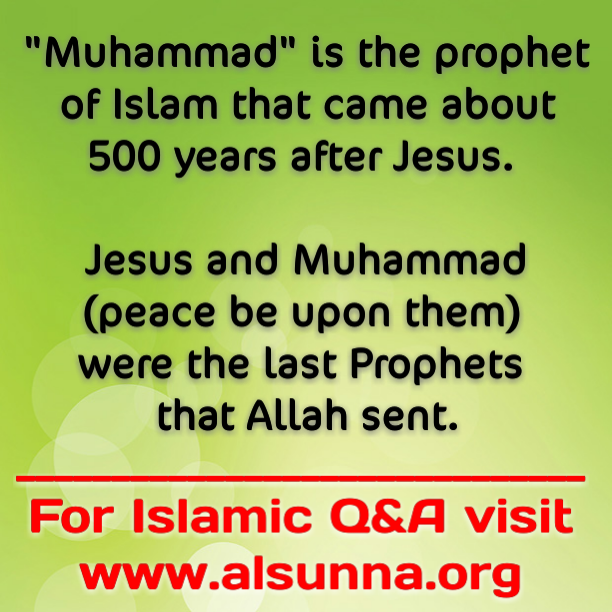 Jesus and Muhammad