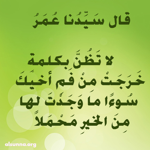 Quote of Imam Omar