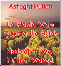astaghfirullah hawqalah