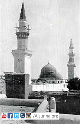 Rare pic of Madinah
