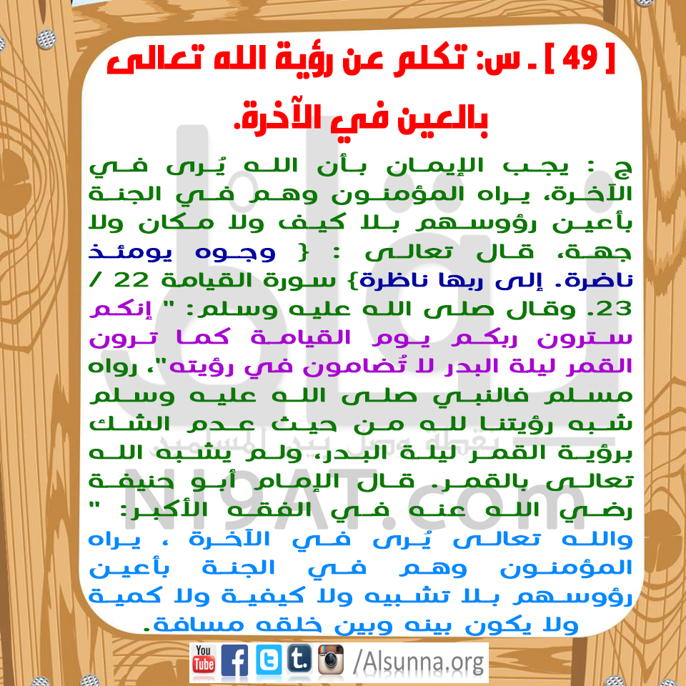 Islamic QA Obligatory Knowledge (20)