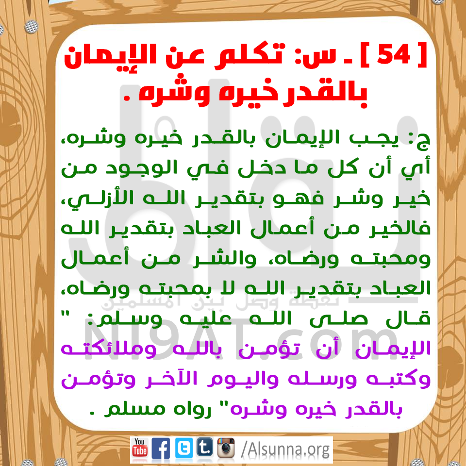 Islamic QA Obligatory Knowledge (25)