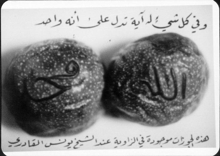 Name of Allah and Muhammad