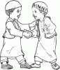 Coloring - Muslims Greetings