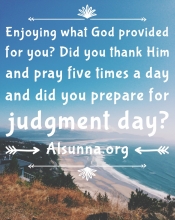 Be Thankful and Pray