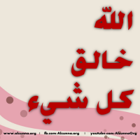 الله خالق كل شيء