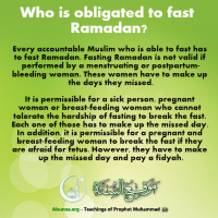 Who Must Fast? Ramadan