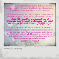 Lady Mary mother of Jesus Karamah