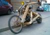 Wooden Motorcycle